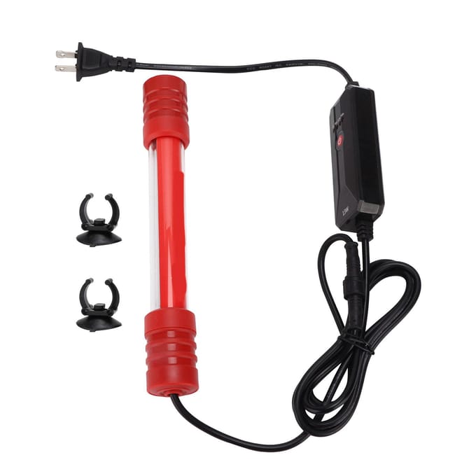 Aquarium Schoon Licht Vistentank UV Sterilisator Germicide Lamp voor Vijverfilter Tank black