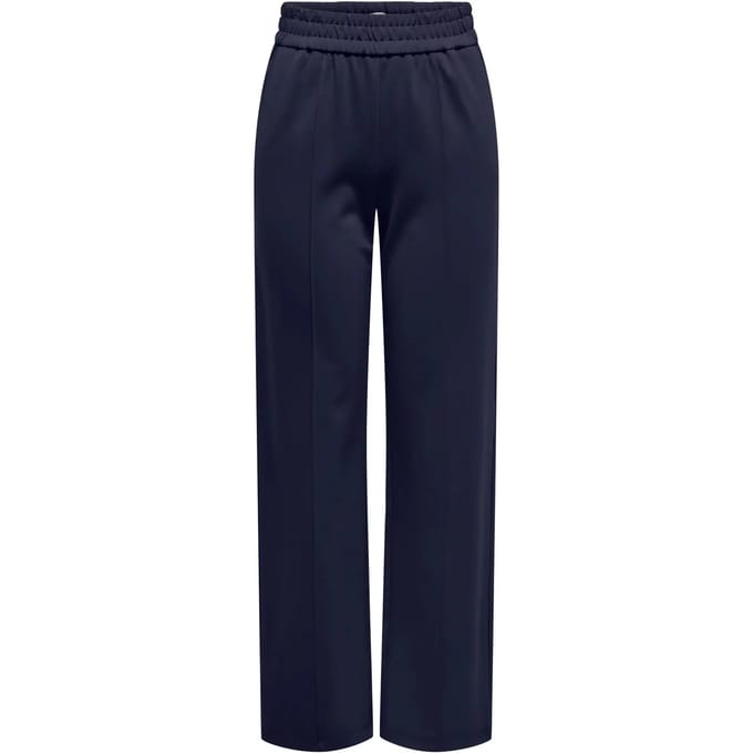 Only blauwe dames broek   Regular fit   Steekzakken   Elastische boord   Regular waist Blauw S/32