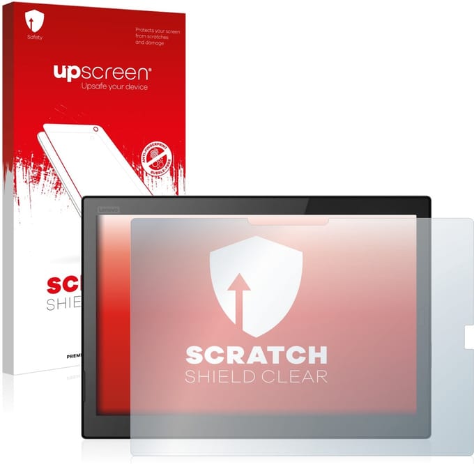 upscreen - Screenprotector voor Lenovo ThinkPad X1 Tablet (3.Gen) - Folie Beschermfolie transparant