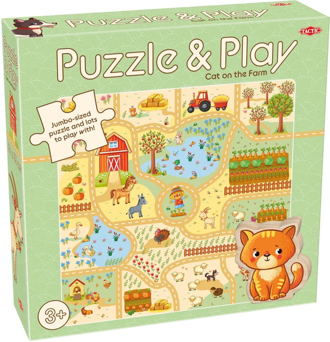 Tactic My First Puzzle & Play Cat on the Farm