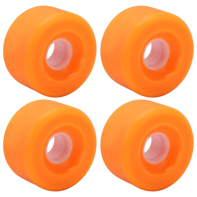 PUENTE 4 stuks 70x42mm Skateboard Wielen 80A Longboard Cruiser Wielen VervangingsonderdelenOranje oranje