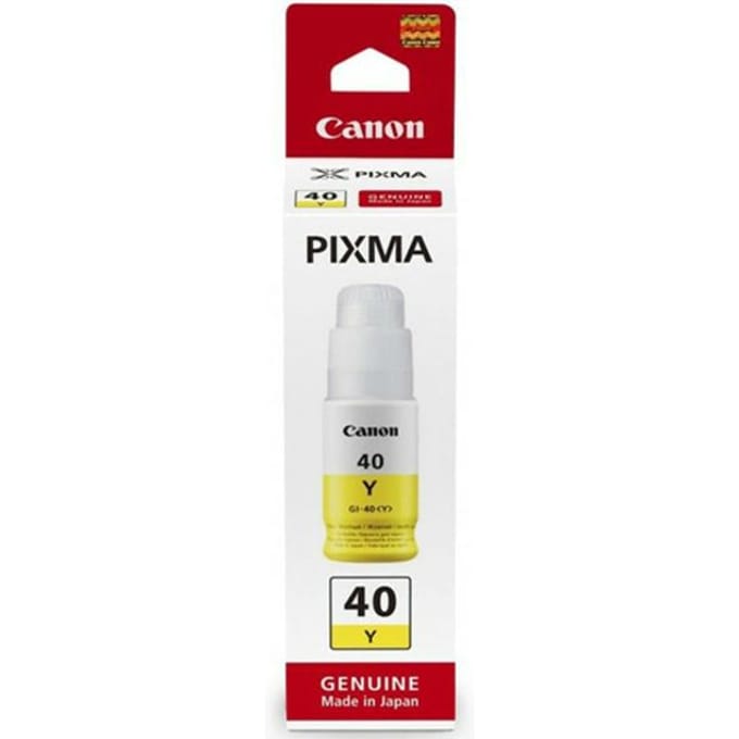 Canon GI-40Y inktfles geel (origineel)