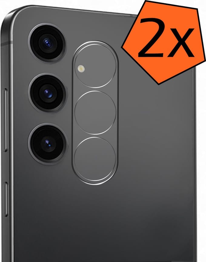 Camera Lens Protector - 2 Stuks - Geschikt voor Samsung Galaxy S24 Plus - Camera Screenprotector - Gehard Glas - Beschermglas - Tempered Glass - Screen Protector