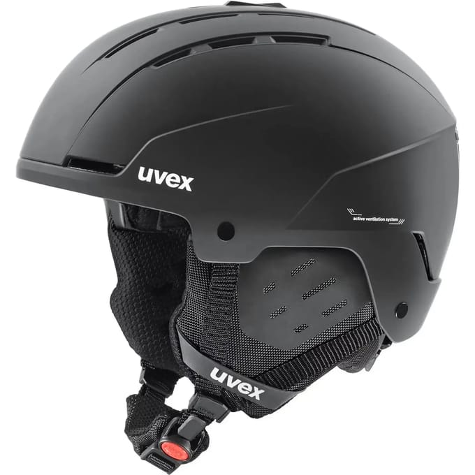 Skihelm Uvex Stance Black Mat-58 - 62 cm