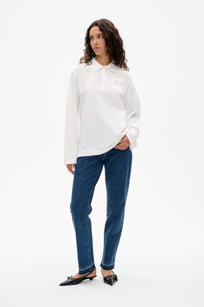 Baum und Pferdgarten Jeanne Top Egret Taglia: M | Maglie a manica lunga Outlet | Donna