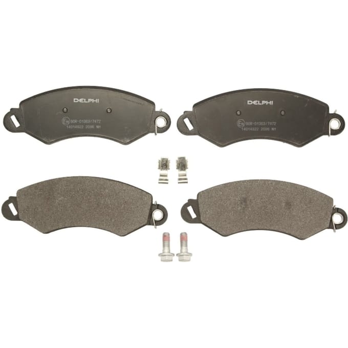Remblokset DELPHI LP2096, voor