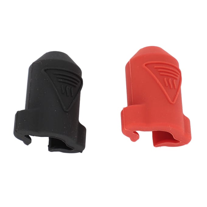 2 pièces Sockette en Silicone pour Hotend d'Imprimante 3D Résistance Haute Température Bloc Chauffant d'Extrudeuse Silicone black