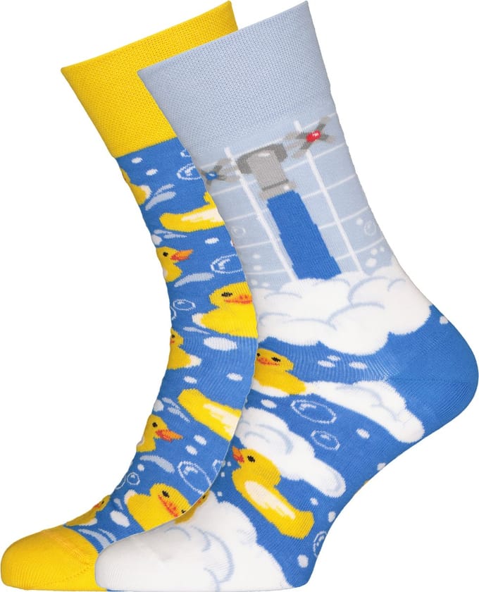 Many Mornings unisex sokken Bath Ducks - Unisex - Maat: 35 - 38
