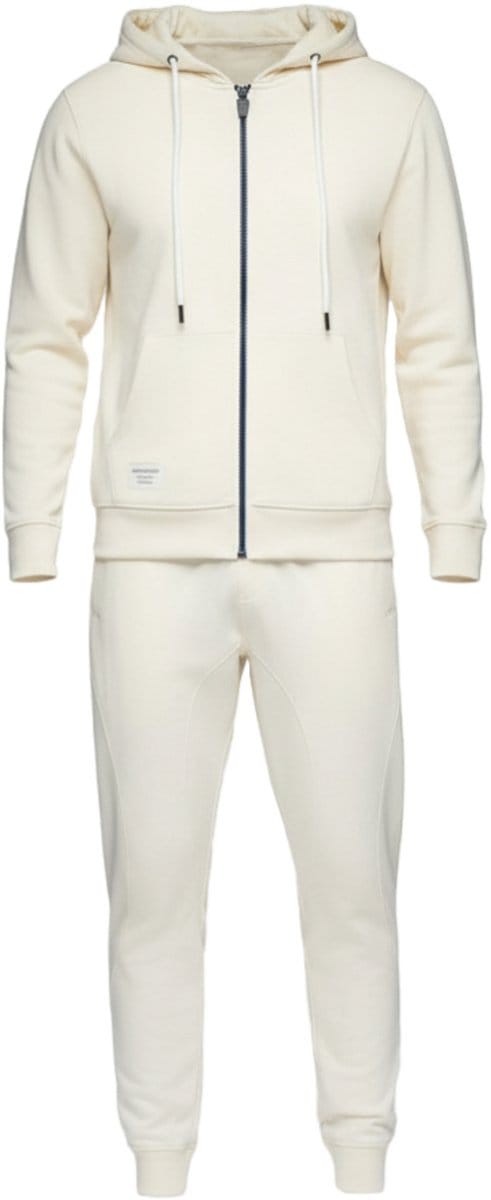 OMBRE Set - Katoen - Lange Mouw - Effen Crème M
