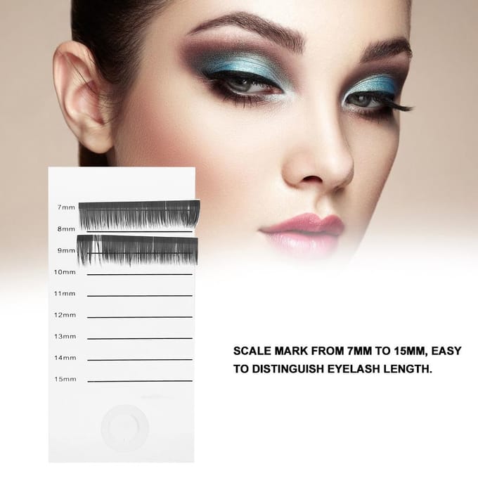 Wimperverlenging Stand Houder Palet Met Wimperring Lijmhouder gray