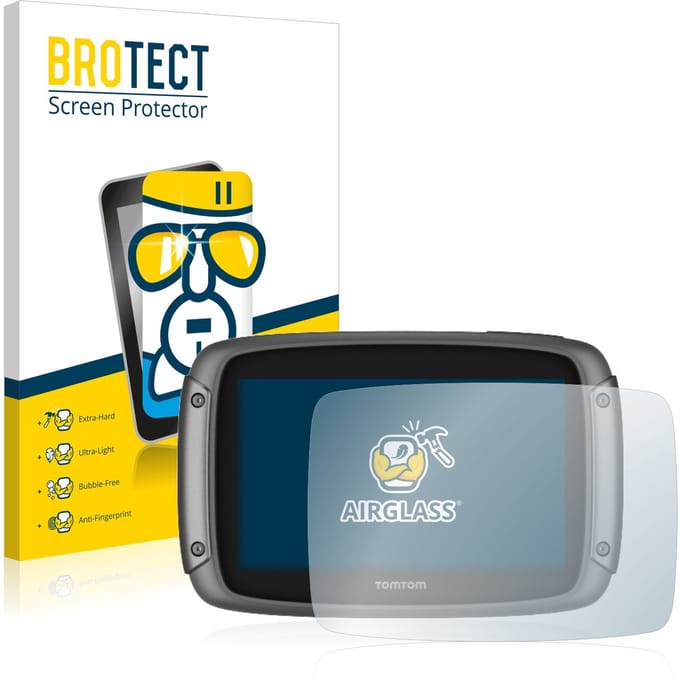 Screenprotector voor TomTom Rider 50 Beschermglas transparant