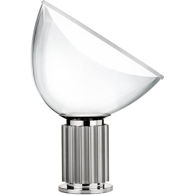 Flos - Taccia led - Aluminium geëloxeerd - Glas - S - zilver