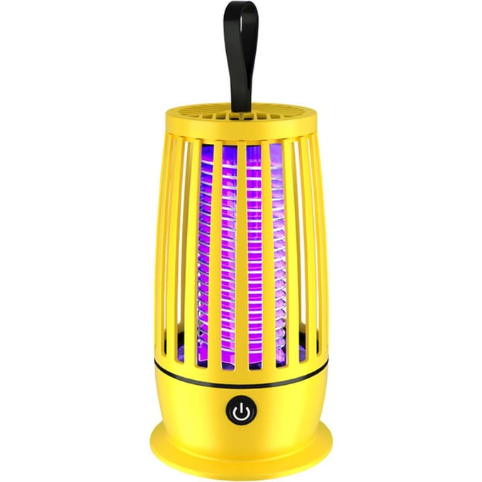 Buiten Thuis Kamperen Binnen USB Oplaadbare Lichtgolf Muggenlamp Elektrische Schok Muggenvanger