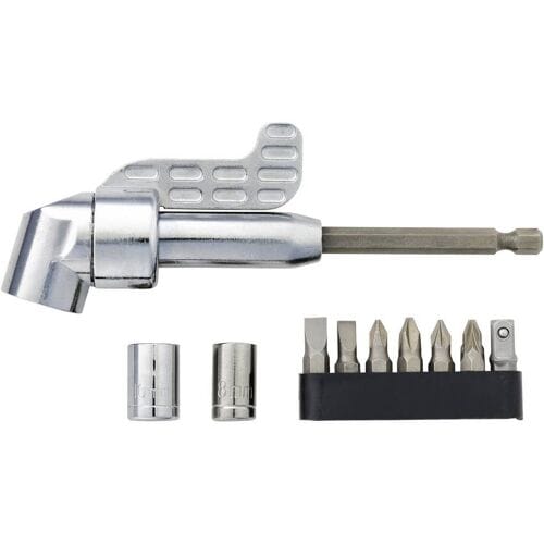 TOOLCRAFT Hulpstuk voor haakse schroevendraaier 128 cm 1/4 (6,3 mm)