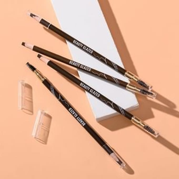 BEAUTY GLAZED - Natural Shaping Eyebrow Pencil - 4 Colors 02# - 2.8g