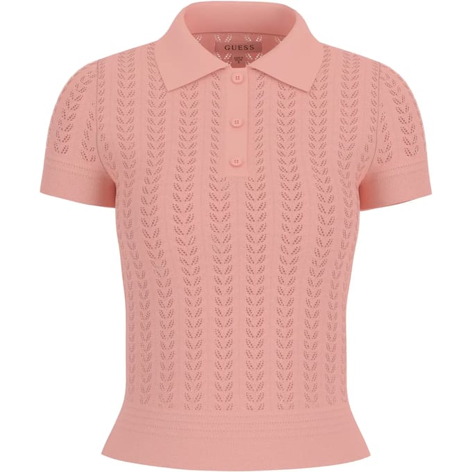 Damespolo Guess Pointelle Vienna