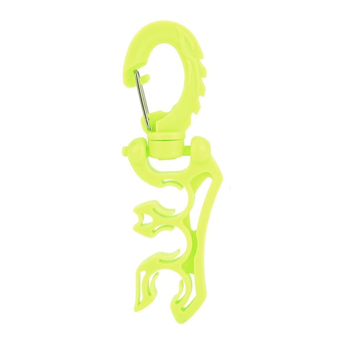 Support de tuyau BC de plongée sous-marine Keep Diving Clip Crochet Boucle Jaune yellow