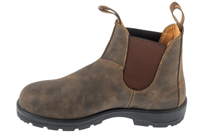 Blundstone Chelsea boots met elastiek, gevoerd, unisex bruin 45 bruin