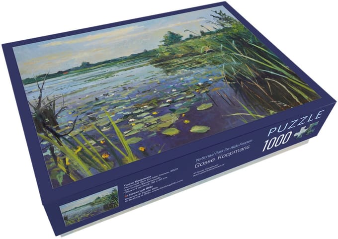Puzzel (1000 stukjes): Gosse Koopmans, Nationaal Park De Alde Feanen