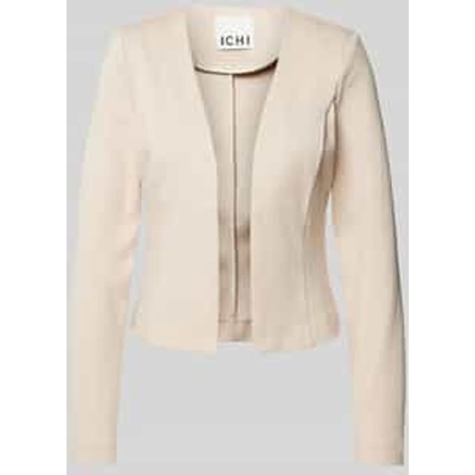 Regular fit blazer met opengewerkte voorkant, model 'KATE'