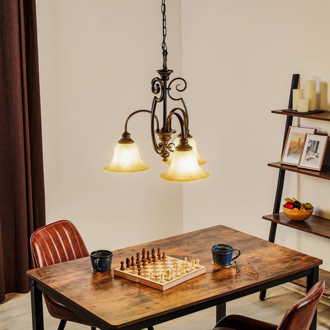 HINKLEY Hanglamp CELLO, 3-lichts