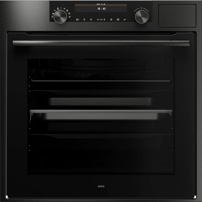 Atag Matrix CS66121D stoomoven 73 ltr met 6" LCD scherm A+ zwart