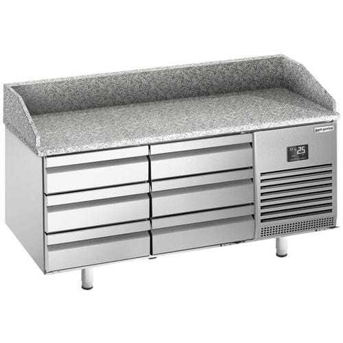 GGM Gastro Pizzakühltisch Premium PLUS - 1490x700mm - mit 6 Schubladen