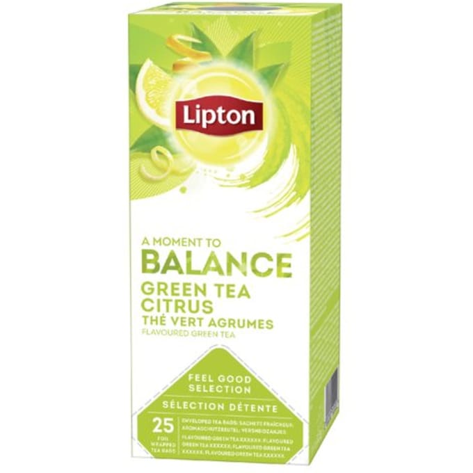 Lipton Feel Good Selection - Green Tea Citrus - 25 tea bags