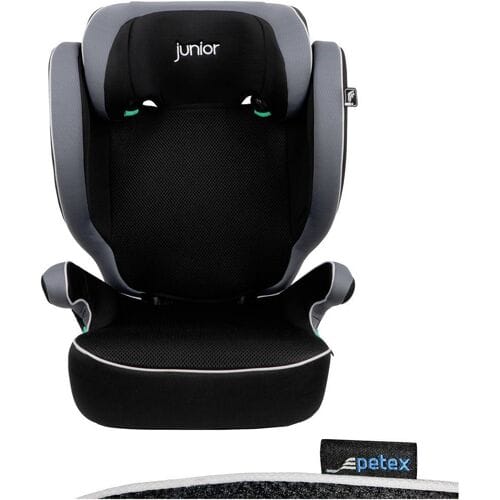 Petex Basic 1501 grau HDPE nach ECE R129 Kinderzitje Grijs