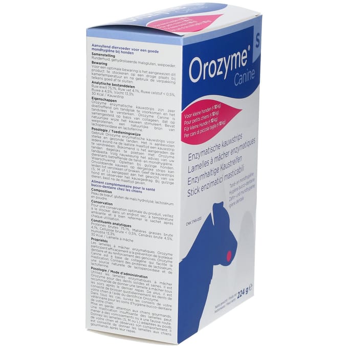Orozyme Canine S Kauwstrip Enzymen Hond