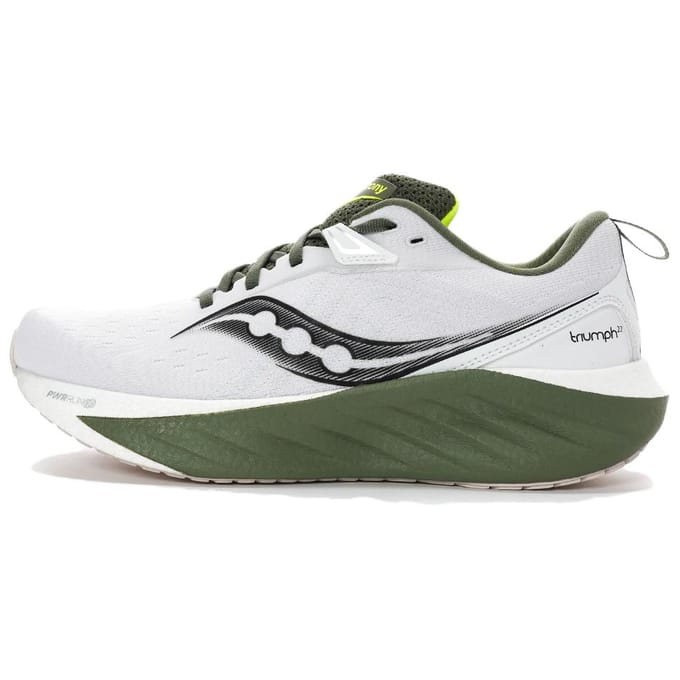 Saucony Triumph 22 Wit Olivijn Heren Sneakers S20964-136 45 white