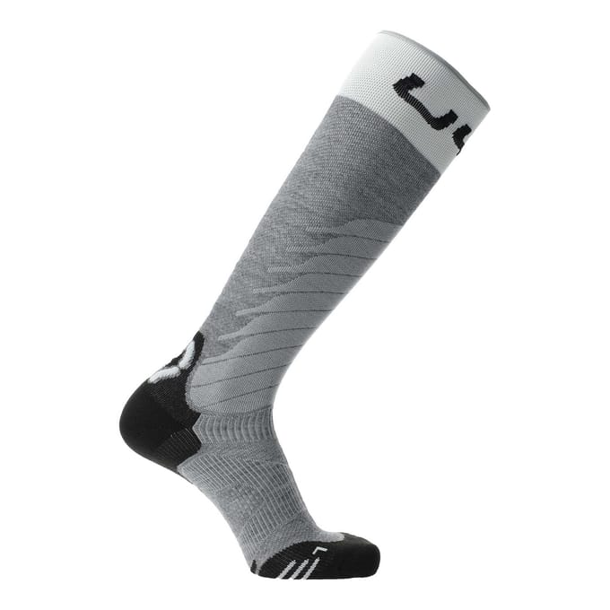 Uyn Mannen Ski One Merino Sokken GRIJS - Maat 35/38