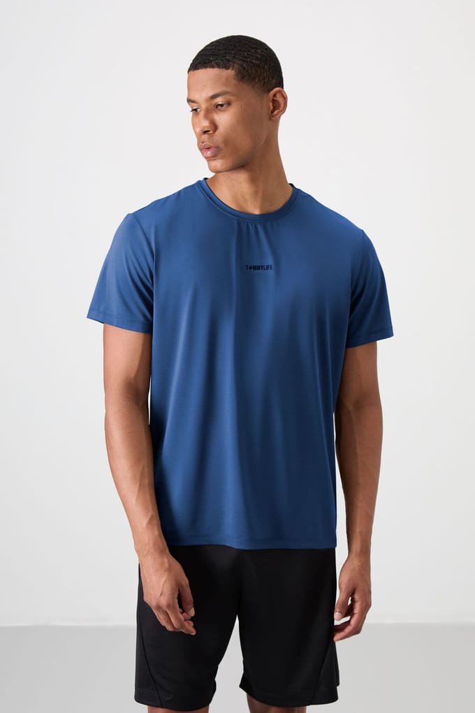 Heren T-shirt met Regular Fit en Logo