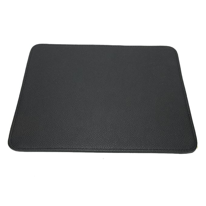Tapis de table pour nail art, coussin pliable et lavable, tapis de bureau pour manucure, outils de salon de manucure, noir noir