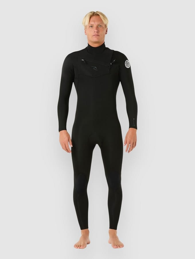 2026 Rip Curl Heren Dawn Patrol Pro 4/3mm Borst Ritssluiting Wetsuit 1
