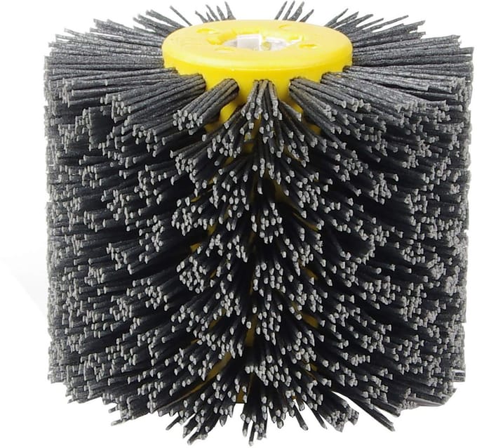Polijstborstel Nylon #120 korrelgrootte voor zwart grindmachine en satijnafwerking