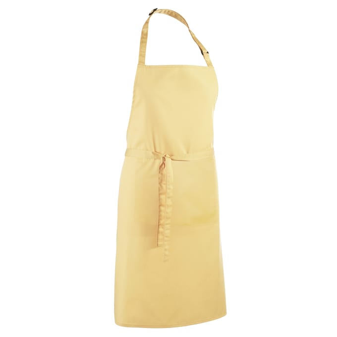 Premier Dames/Dames Kleuren Bipschort Met Zak / Werkkleding (Pakket van 2) (Citroen)