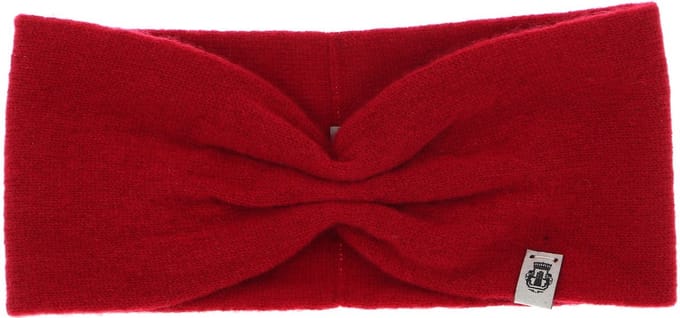 ROECKL Hoofdband Pure Cashmere Headband Classic Red Rood