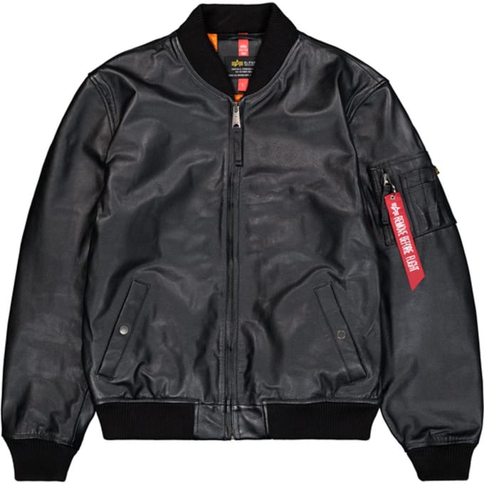 Leren jas Alpha Industries MA-1 LF
