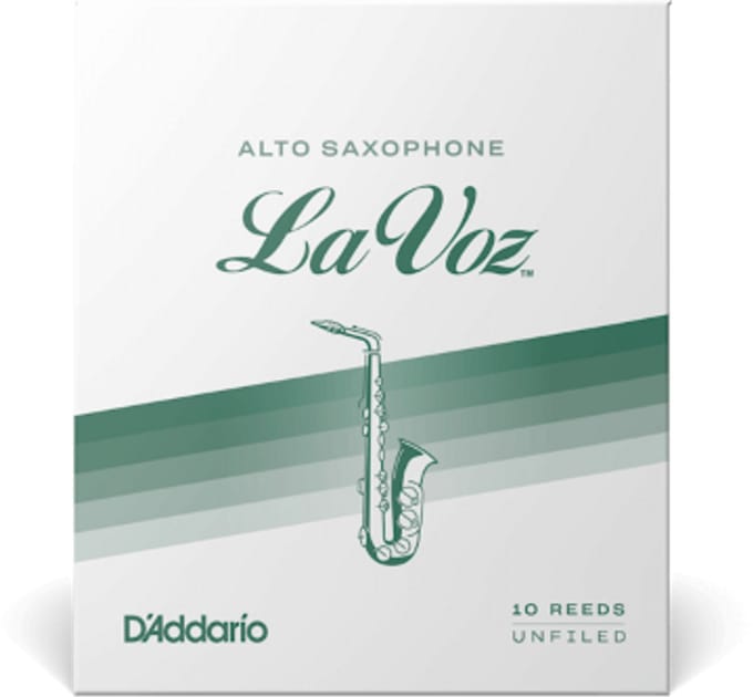 D'Addario Woodwinds Altsaxofoon "Mediumsoft" doos met 10 rieten - Riet voor altsaxofoon