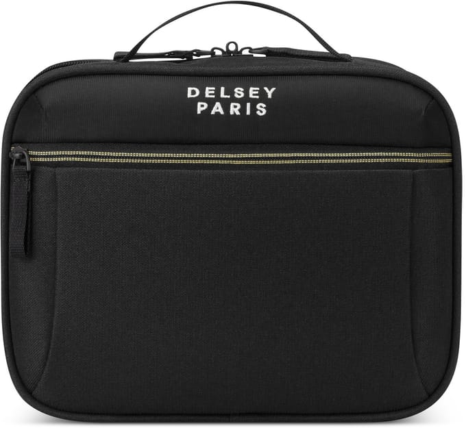 DELSEY Brochant 3 – Toilettas – Gerecycled polyester – Waterafstotend – Black