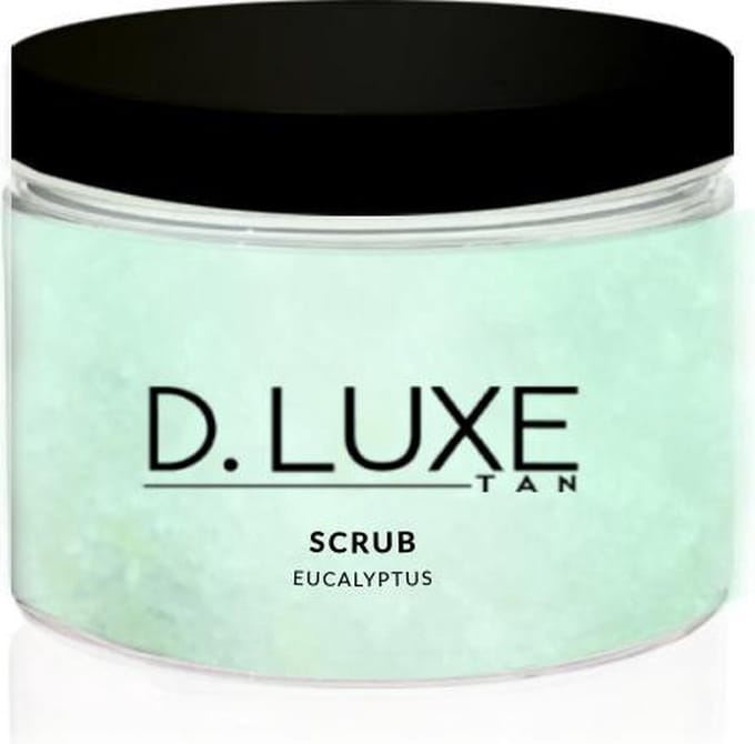 D.Luxe Tan Olie Vrije Scrub 'Eucalyptus'