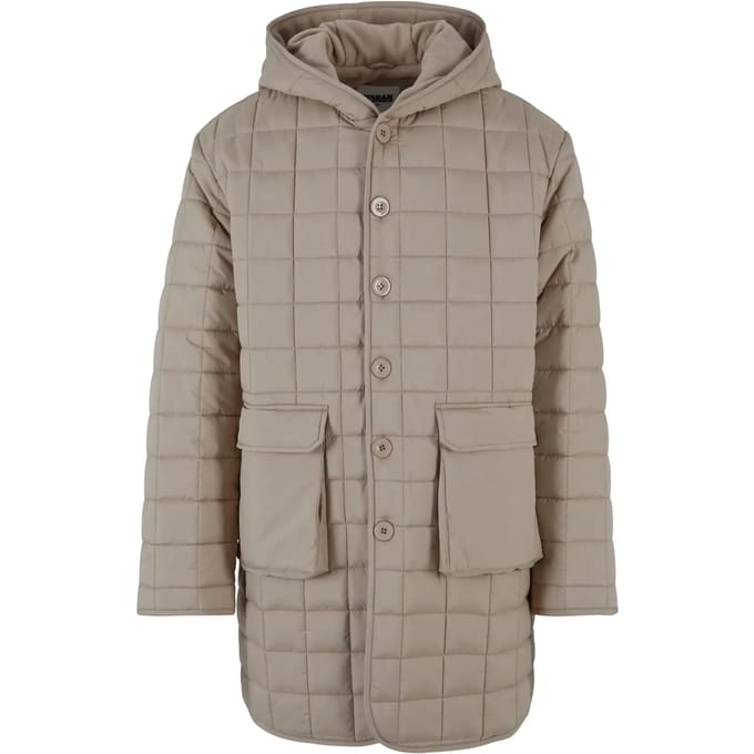 Urban Classics - Polar Fleece Lined Parka jas - 3XL - Beige