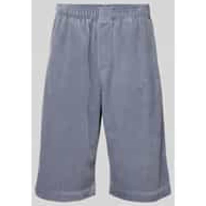 Korte broek van corduroy met elastische band
