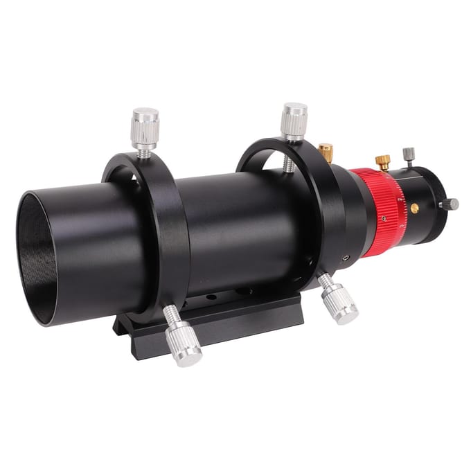 Zoeker 1,25 inch Dubbele Snelheid Focussen 50 mm Gidskijker voor Astronomische Telescoop black