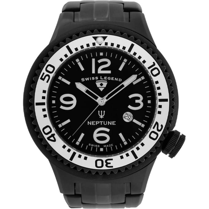 Swiss Legend NEPTUNE FORCE SL-21819PSM-BB-11-SB 50mm 20 ATM