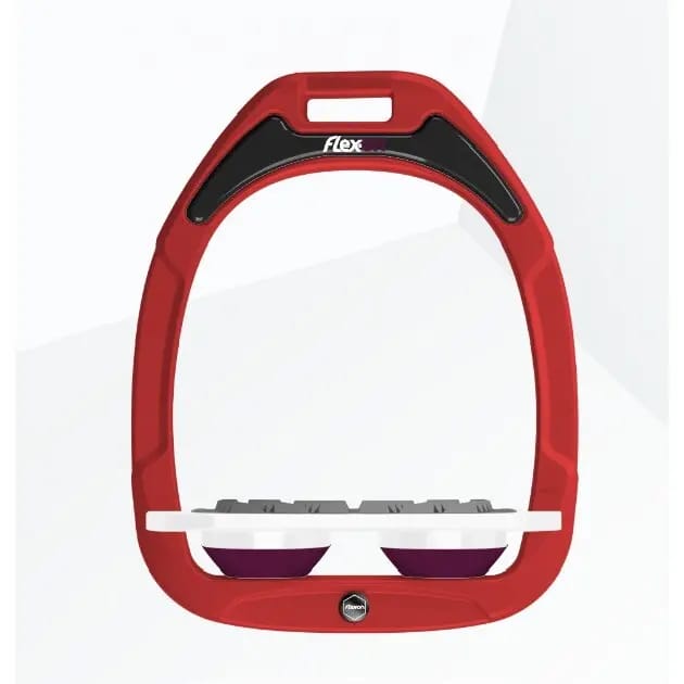 Plat Grip Rood/Wit/Pruim Flex-On Green Composite