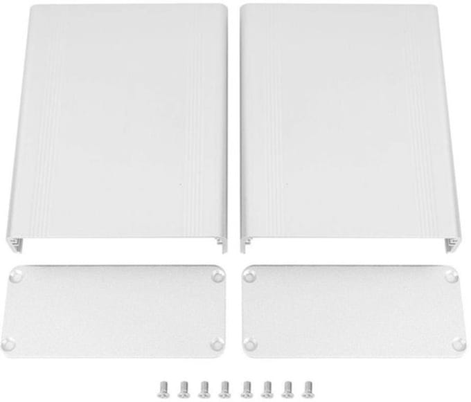 Allecto - Behuizing Elektronische Diy - Aluminium Koeling Case