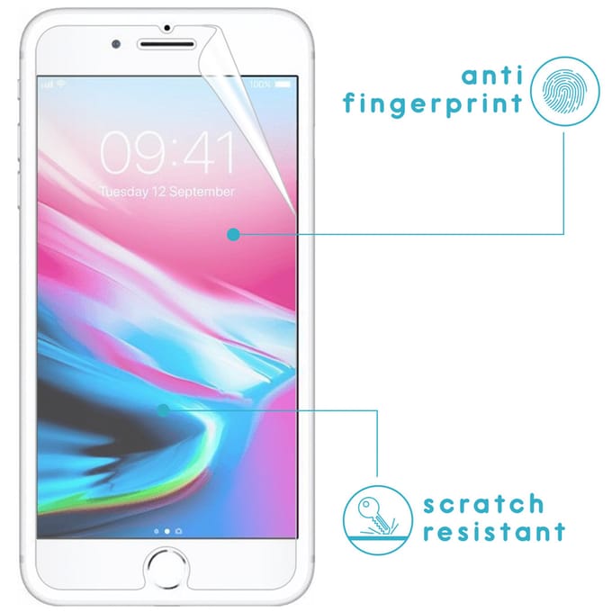 imoshion Screen Protector - Geschikt voor Apple iPhone 8 Plus / 7 Plus - Screenprotector Folie 3 Pack