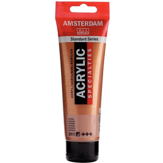 Amsterdam Acrylverf - 120 ml - Brons 811   8712079279158   Verf